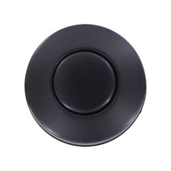 Danco Garbage Disposal Sink Top Switch Button Matte Black Plastic 2 in.