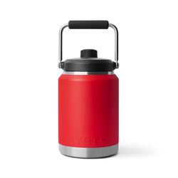 YETI Rambler 0.5 gal Rescue Red BPA Free 2.0 Insulated Jug