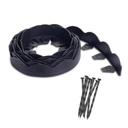 Dimex EasyFlex 20 ft. L Plastic Black Landscape Edging Kit