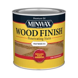 Minwax Wood Finish Semi-Transparent Fruitwood Oil-Based Penetrating Wood Stain 1/2 pt
