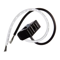 Jandorf 15 amps 125 V Black Outlet 1 pk