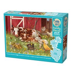 Cobble Hill Barnyard Babies Jigsaw Puzzle 350 pc