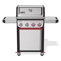 Weber Spirit S-425C 4 Burner Liquid Propane Grill Stainless Steel