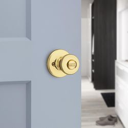 Kwikset Mobile Home Polished Brass Privacy Knob