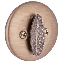Kwikset SmartKey Antique Brass Metal Deadbolt
