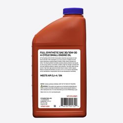 VP Racing Fuels 10W-30 4-Cycle Synthetic Motor Oil 32 oz 1 pk