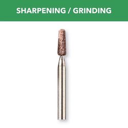 Dremel 1/8 in. D X 1/8 in. L Aluminum Oxide Grinding Stone Tapered 35000 rpm 1 pc