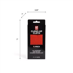 HP Co. Microfiber Wiping Cloth 6 in. W 1 pk