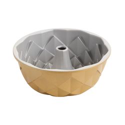 Nordic Ware 10 in. W X 10 in. L 10 in. Jubilee Bundt Pan Gold