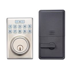 Ace Satin Nickel Metal Electronic Deadbolt
