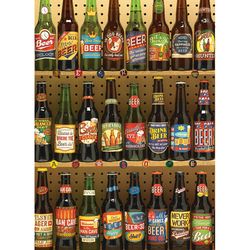 Cobble Hill Beer Collection Jigsaw Puzzle 1000 pc