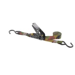 Keeper 1 in. W X 8 ft. L Camo Tie Down w/Ratchet 400 lb 4 pk