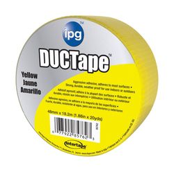 IPG JobSite 1.88 in. W X 20 yd L Yellow Duct Tape