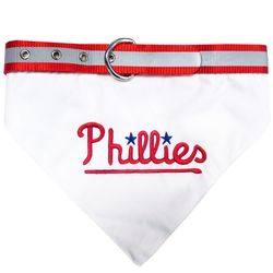 Pets First Team Colors Philadelphia Phillies Dog Bandana Small