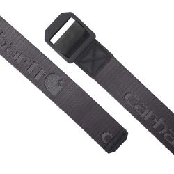 Carhartt Nylon Webbing Belt 1.97 in. W Gravel Gray