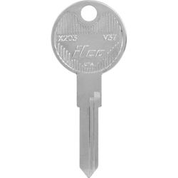 HILLMAN Traditional Key Automotive Key Blank Double For Volkswagen Silver