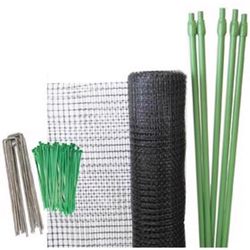 Tenax 7 ft. H X 100 ft. L Polypropylene Deer Fence Black