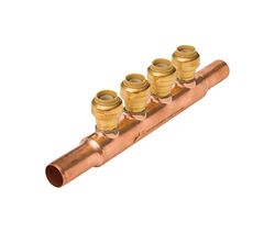 SharkBite Push to Connect 3/4 in. PTC each Copper Pipe Manifold