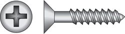 HILLMAN No. 8 X 1-1/2 in. L Phillips Black Phosphate Twin Thread Cabinet Screws 1 pk