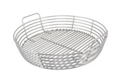 Kick Ash Basket Stainless Steel Charcoal Basket 4.25 in. W For Big Green Egg