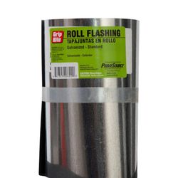 PrimeSource 10 in. W X 24 ft. L Lead Flashing Silver
