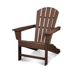 Ivy Terrace Mahogany HDPE Frame Adirondack Chair