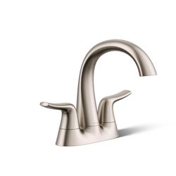 Sterling Endusk Vibrant Brushed Nickel Transitional Centerset Bathroom Sink Faucet 4 in.