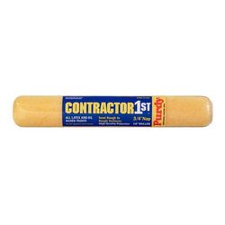 Purdy Contractor 1st Polyester 18 in. W X 3/4 in. Paint Roller Cover 1 pk
