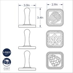 Nordic Ware Cookie Stamps