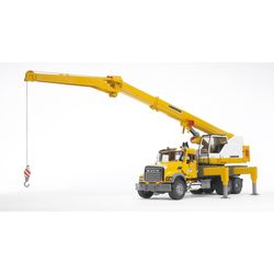 Bruder Mack Liebherr Crane Truck Toy Multicolored