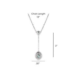 Montana Silversmiths Women's Heyday Blossom Drop Silver/Turquoise Necklace