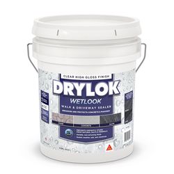 Drylok High-Gloss Clear Latex Concrete and Masonry Sealer 5 gal