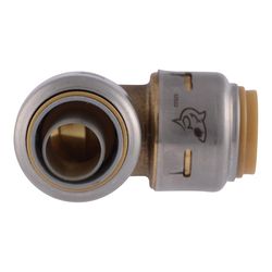 SharkBite Push to Connect 1/2 in. PTC X 1/2 in. D CTS Brass 90 Degree Elbow