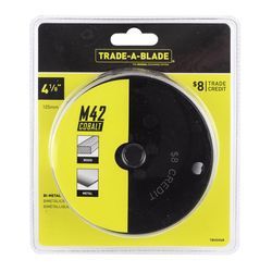 Trade A Blade 4-1/8 in. Cobalt Bi-Metal High Speed Steel 4-1/8 in. L Hole Saw