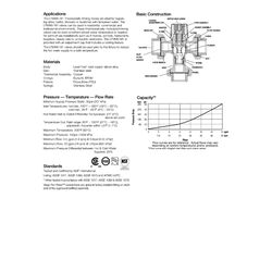 Watts 3/4 in. FNPT Brass Mixing Valve 3/4 in. FNPT 1 pk