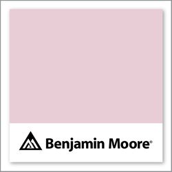 Benjamin Moore Misty Rose 1360