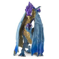 Safari Ltd. Dragons Wizard Dragon Figure Toy Blue/Gold
