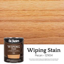 Old Masters Semi-Transparent Pecan Oil-Based Wiping Stain 1 qt