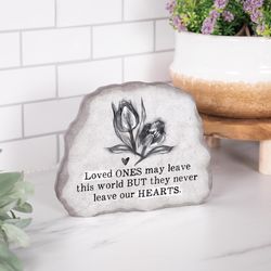 P Graham Dunn 6 in. H X 7 in. L Gray MDF Loved Ones Tabletop Sign