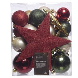 Decoris Multicolored Assorted Ornaments