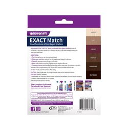 Rejuvenate Assorted Medium Tip Wood and Furniture Repair Markers 6 pk