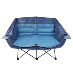 Black Sierra Equipment Blue Camping Sofa 36 in. H X 58 in. W X 24 in. L 1 each