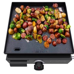 Charbroil Performance Series 1 Burner Liquid Propane Tabletop Outdoor Griddle Black