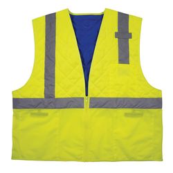 Ergodyne Chill-Its Reflective Class 2 Cooling Vest Lime M