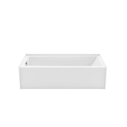 MAAX Jaxi 16 in. H X 30 in. W X 60 in. L White Bathtub