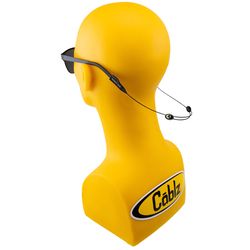 Cablz Glasses Retainer Zipz Black