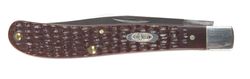 Case Slimline Trapper Brown Stainless Steel > 6 in. Pocket Knife