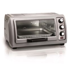 Hamilton Beach Metal Silver 6 slot Toaster Oven 10.81 in. H X 20.13 in. W X 16.69 in. D