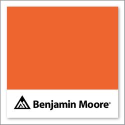 Benjamin Moore Rumba Orange 2014-20