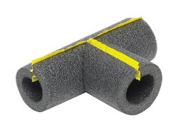 Frost King Self Sealing 3/4 in. X 4-3/4 in. L Foam Tee Pipe Insulation